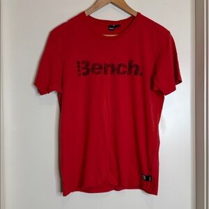 Bench Red Logo Tee